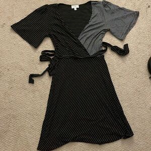 Socialite mix stripe dress